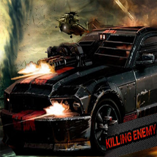 Cyber Road Racing Shooter icon