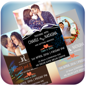 wedding invitation card maker icon
