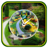 Garden Clock Live Wallpapers icon