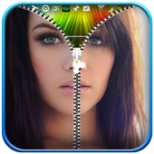 Girl Zip Scren Lock icon