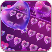 Heart Bubble Balloon Keyboard icon
