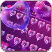 Heart Bubble Balloon Keyboard