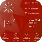Animated Weather Widget icon