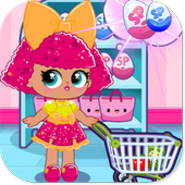 Surprise Game Dolls - Shopping Supermarket icon