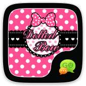 GO SMS PRO DOTTED BOW THEME on 9Apps