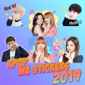 KPOP Star WA Sticker Apps icon