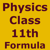 class 11th physics formulas icon