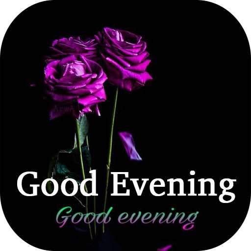 Good evening images GIF icon