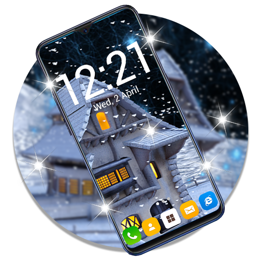 Snow Live Wallpaper X Winter Wallpaper 2019 icon