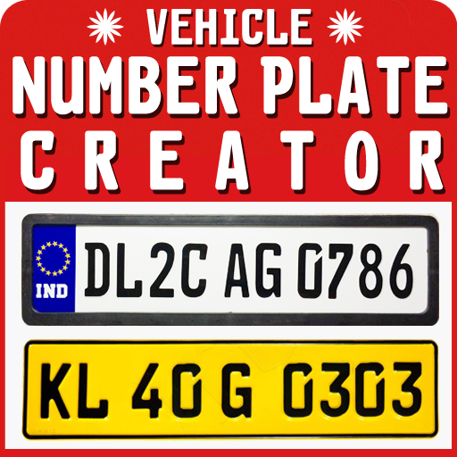 Vehicle Number Plates Creator icon