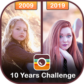 10 Year Challenge Maker Insta Photo Editor icon