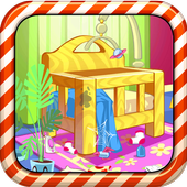 Funny Baby House Clean Up, icon