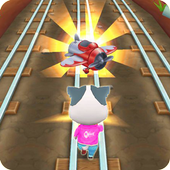 Talking cat Rush runner icon