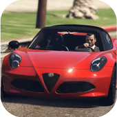 Car Parking Alfa Romeo 4C Spider Simulator icon