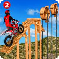 mountain crazy bike racing Avventura acrobatica