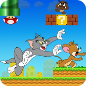 Adventure Tom and Jerry:tom run and jerry jump icon
