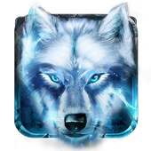 Fancy gold ice wolf theme