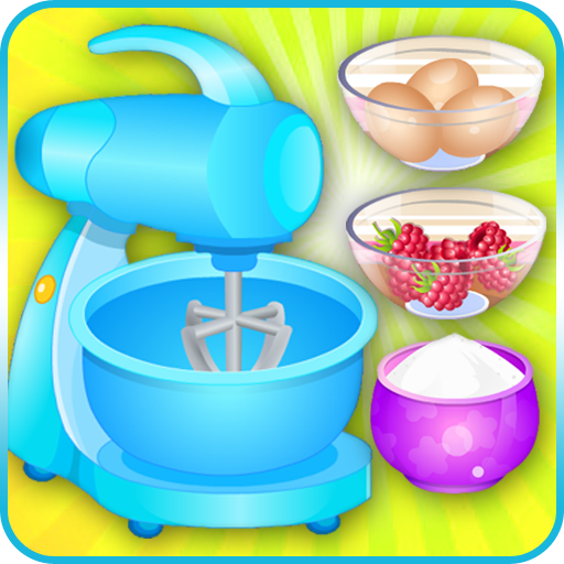 cooking games cake berries icon