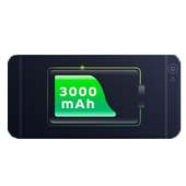 3000 mah battery saver -4000mah booster: simulated on 9Apps