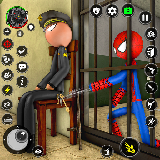 Spider Stickman Prison Break icon