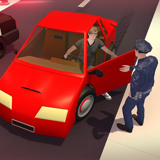 Traffic Police Car Simulator: Online Free Cop Game icon