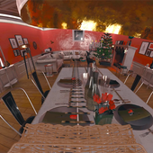 Mini Christmas Roller Coaster أيقونة