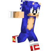SONIC Skin For MINECRAFT icon