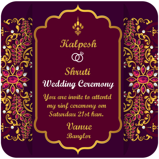 Digital Invitation Card Maker icon