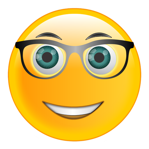 Emoji fun play icon