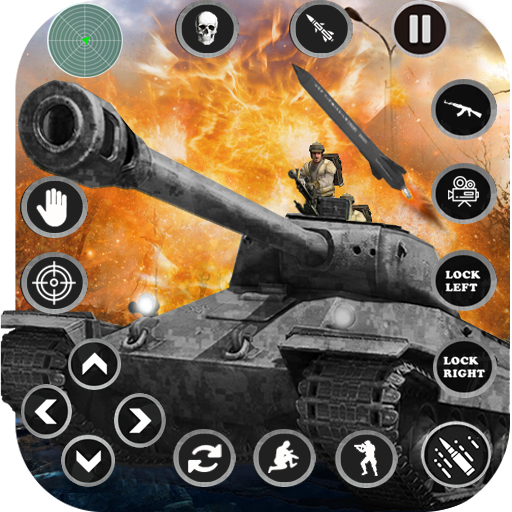 Wojskowa gra wojenna czołgów icon