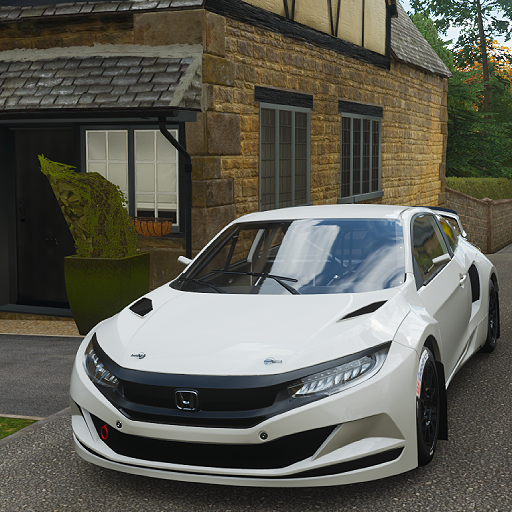 City Driving Sedan Honda Civic icon