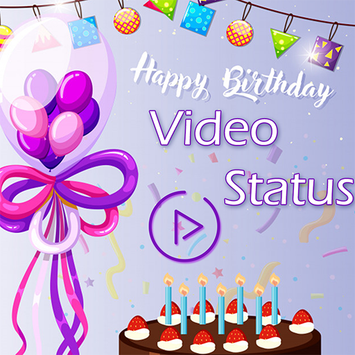 Birthday Video Songs Status and wish icon