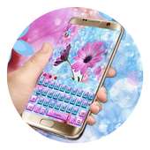 Flower Petals Keyboard Theme on 9Apps