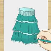 How to Draw a Skirt