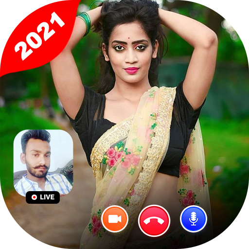 Hot Indian Girls Video Chat - Messenger Call Guide icon