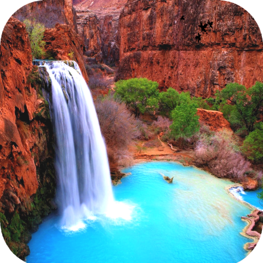 Waterfall Wallpaper HD icon