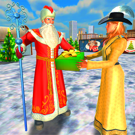 Santa Claus Rope hero Crime City Action Game icon