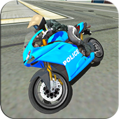 Police Motorbike Driver 3D : Simulation Game icon