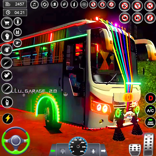 Coach Bus Game Simulator 3D icon