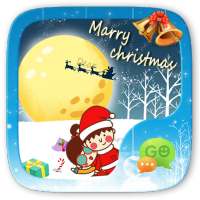 (FREE)GO SMS CHRISTMAS THEME on 9Apps