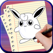 How to Draw Pokemon Character icon