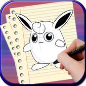 How to Draw Pokemon Character on 9Apps