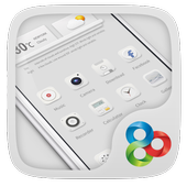 Classic White GOLauncher Theme icon