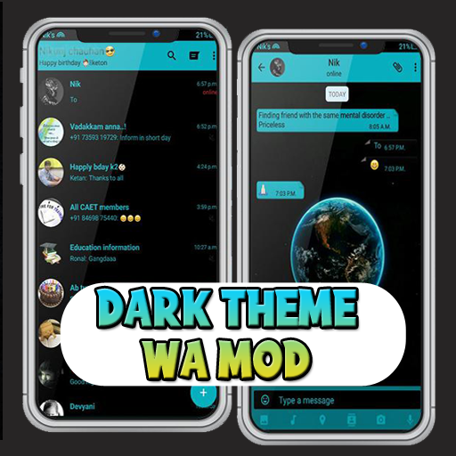 Cara Membuat Dark Mode WA Terbaru icon