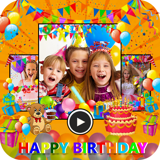 Birthday Video Maker 2021 : Birthday Wish Maker icon