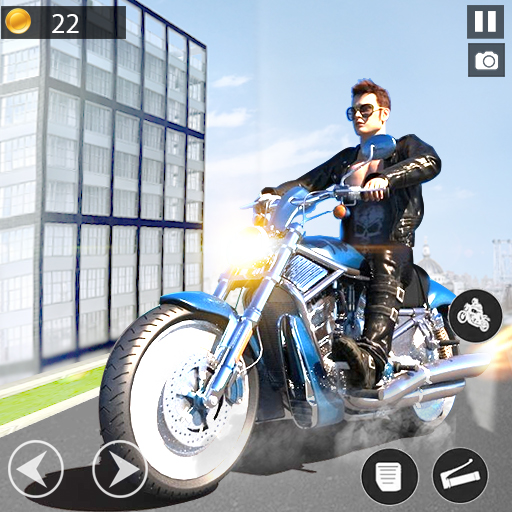 City Bike Rider Parking Game icon