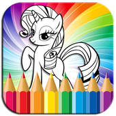 Coloring Book Little Pony icon