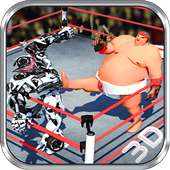 Real robot Ring Sumo Wrestling Revolution Battle