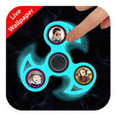 My Photo Fidget Spinner Live Wallpaper icon