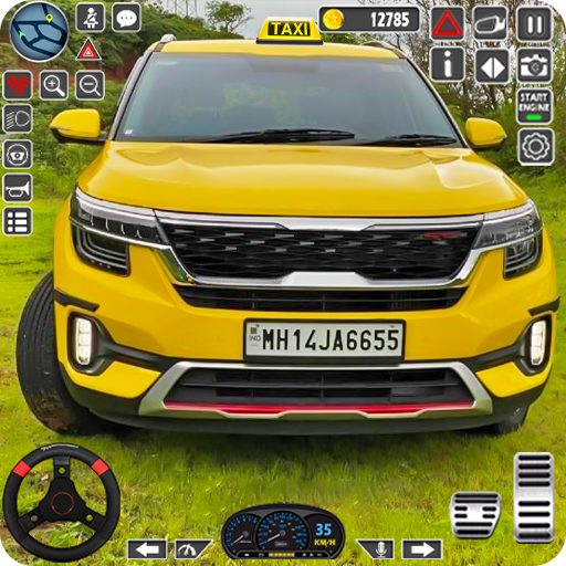 City Taxi Driving Car Games 3D иконка